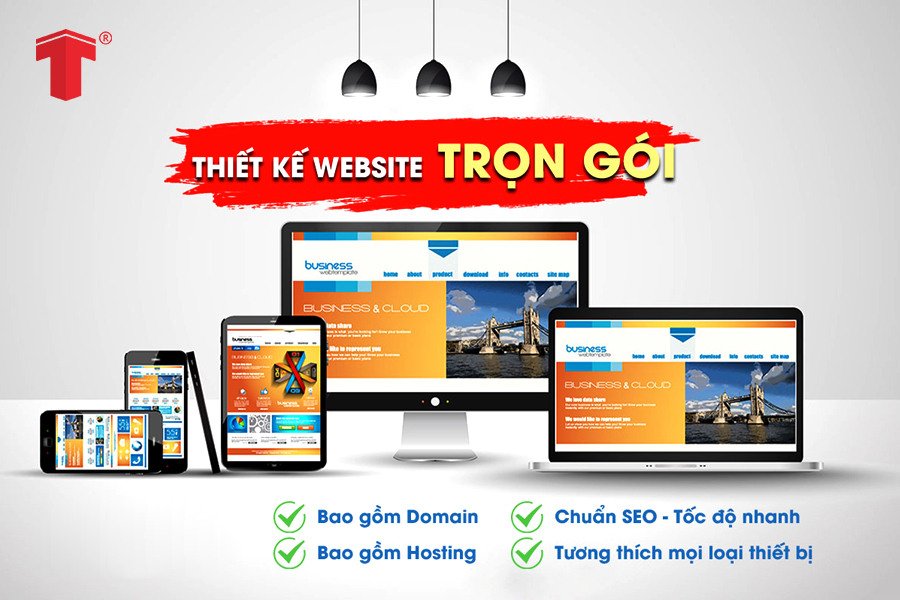 Thiết kế website trọn gói chuyên nghiệp