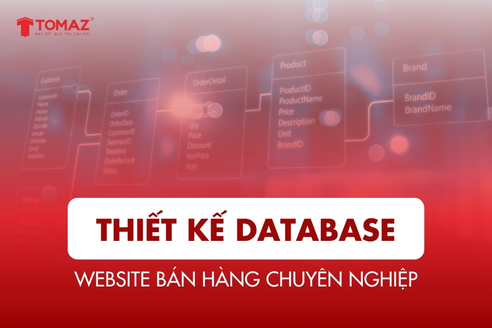 Thiết kế Database Website Bán Hàng Chuyên Nghiệp & Dễ Tùy Biến Nhất