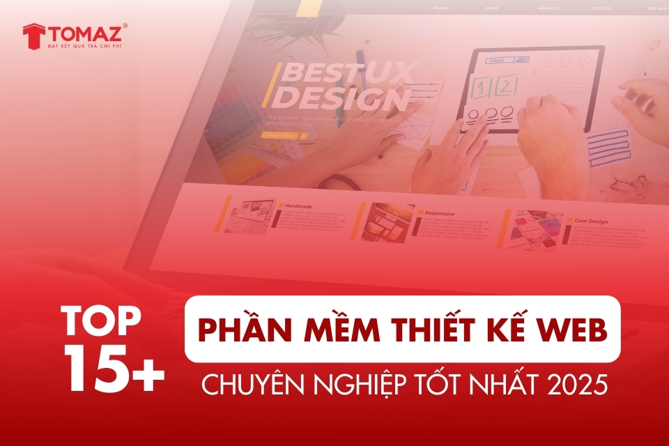 Top phần mềm thiết kế web chuyên nghiệp tốt nhất 2025