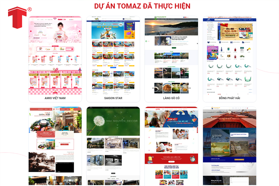 Đánh giá năng lực thiết kế website dựa vào những sản phẩm họ đã thực hiện 