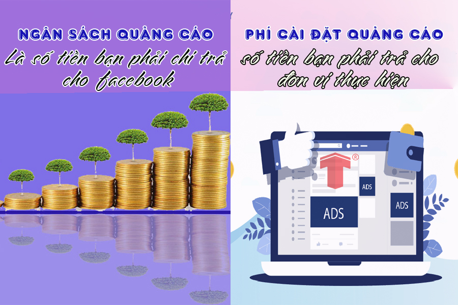 Sự khác biệt giữa ngân sách quảng cáo Face và phí cài đặt quảng cáo Facebook 