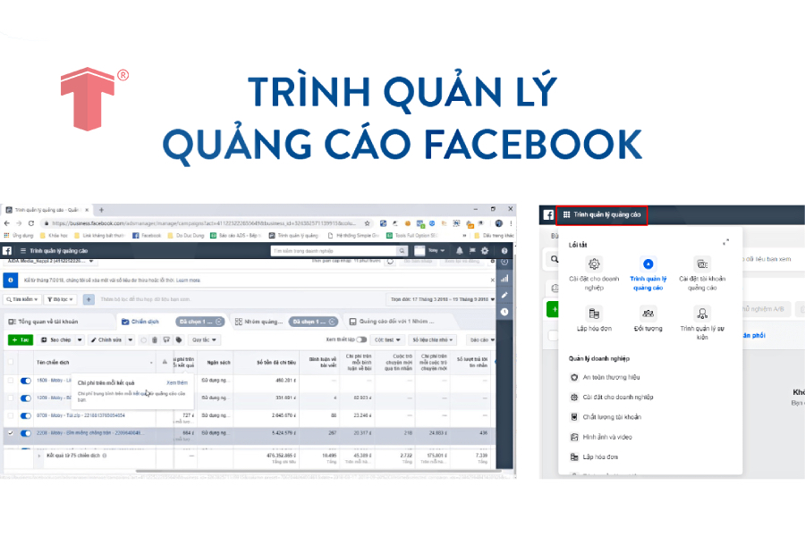 Trình quản lý quảng cáo doanh nghiệp giúp quản lý được nhiều tài khoản quảng cáo cá nhân 