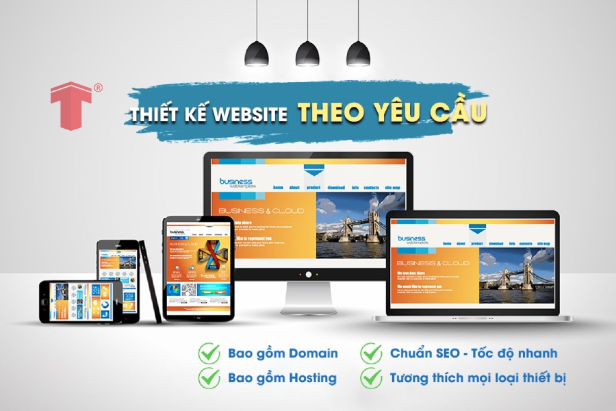 bảng giá dịch vụ thiết kế web