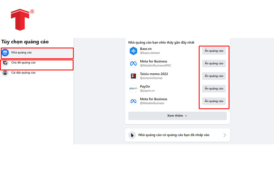 cách chặn quảng cáo trên facebook
