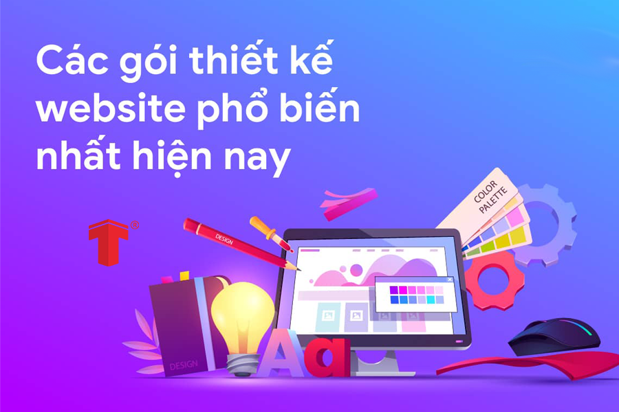 Các gói thiết kế website phổ biến hiện nay