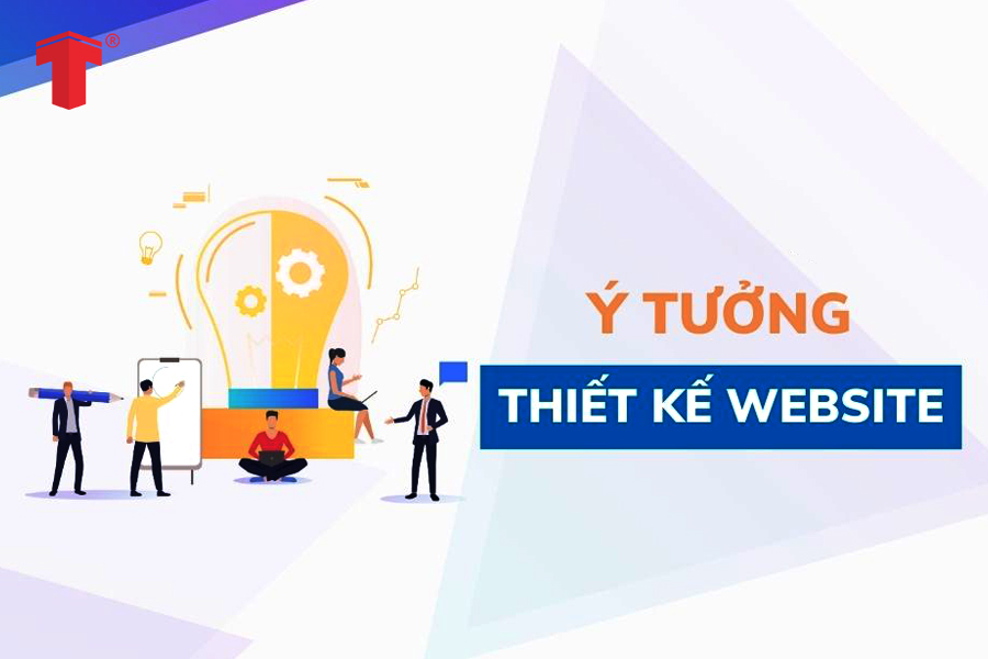 Khi đã có logo bạn cần lên ý tưởng để thiết kế giao diện web 