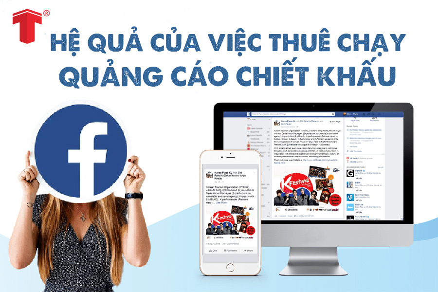 chạy thuê quảng cáo facebook chiết khấu
