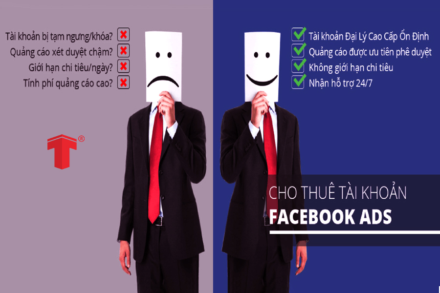 cho thuê tài khoản quảng cáo facebook
