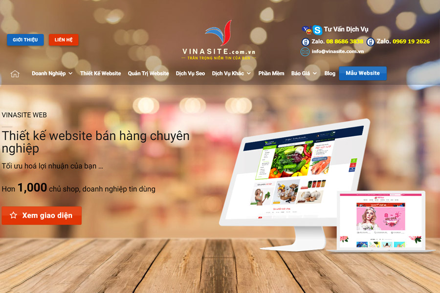 công ty thiết kế website uy tín tại tphcm