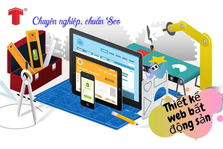 thiết kế website bất động sản