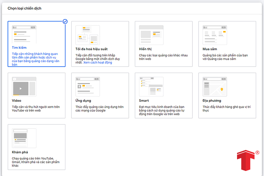 chạy quảng cáo google