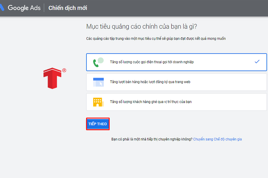 tạo tài khoản quảng cáo google adwords