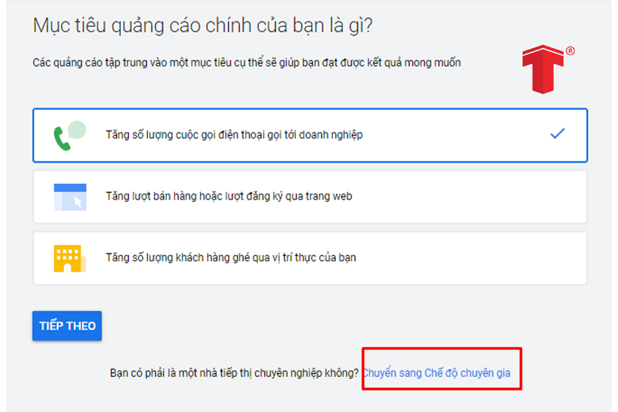 tạo tài khoản quảng cáo google adwords