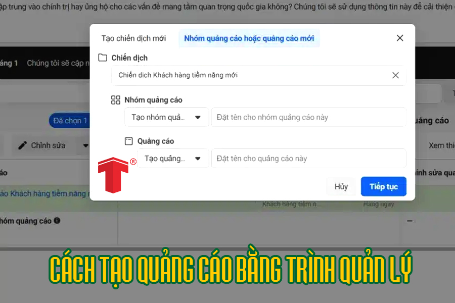 quản lý quảng cáo facebook