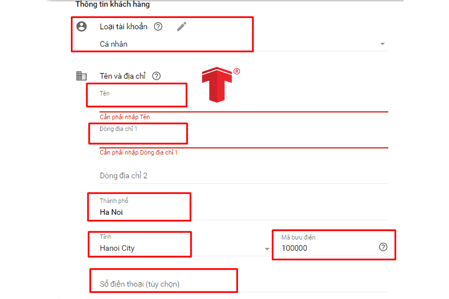 tạo chiến dịch quảng cáo google adwords
