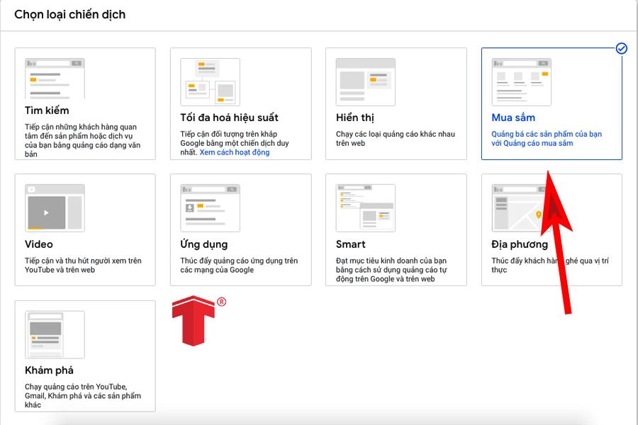 tạo chiến dịch quảng cáo google adwords