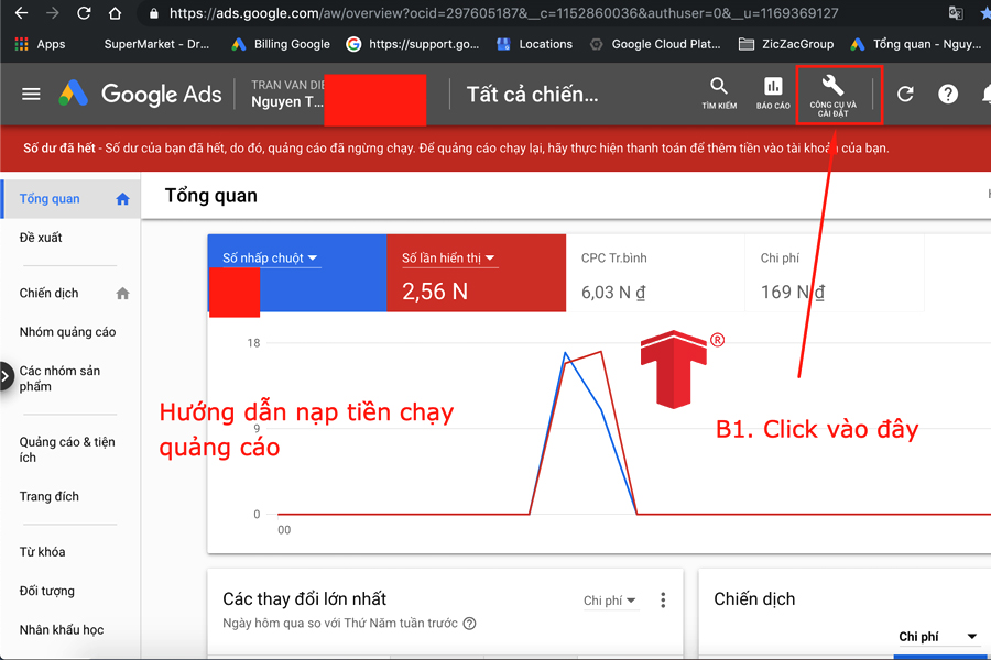 thanh toán google ads