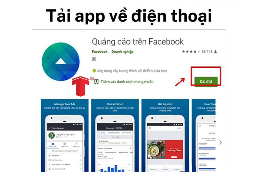 trình quảng cáo fb