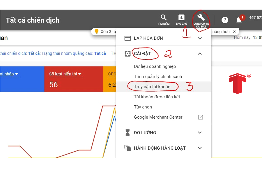 điều kiện chạy google shopping