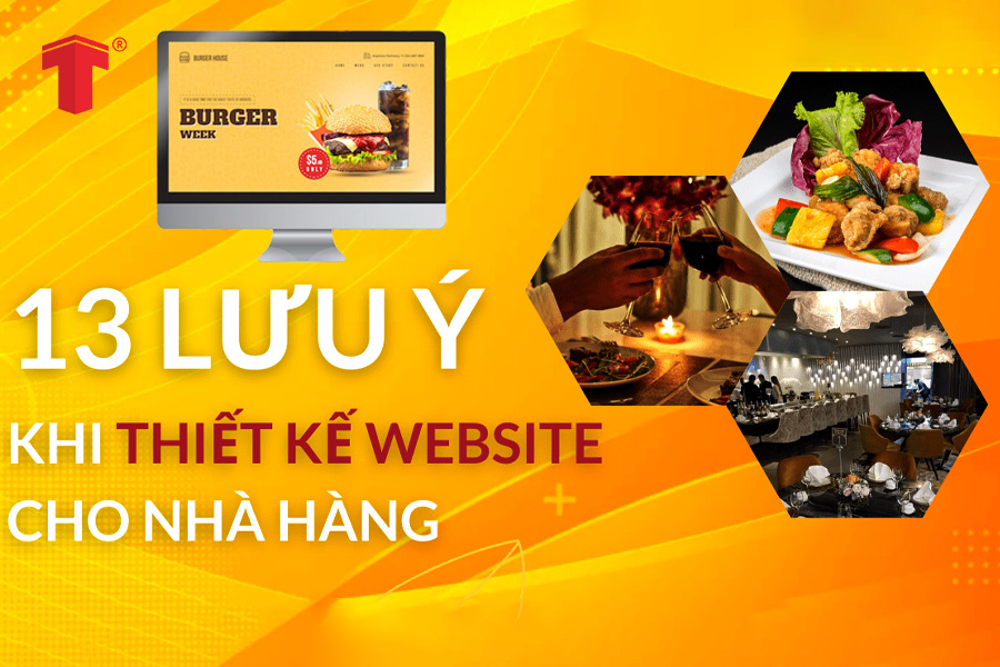 web nhà hàng