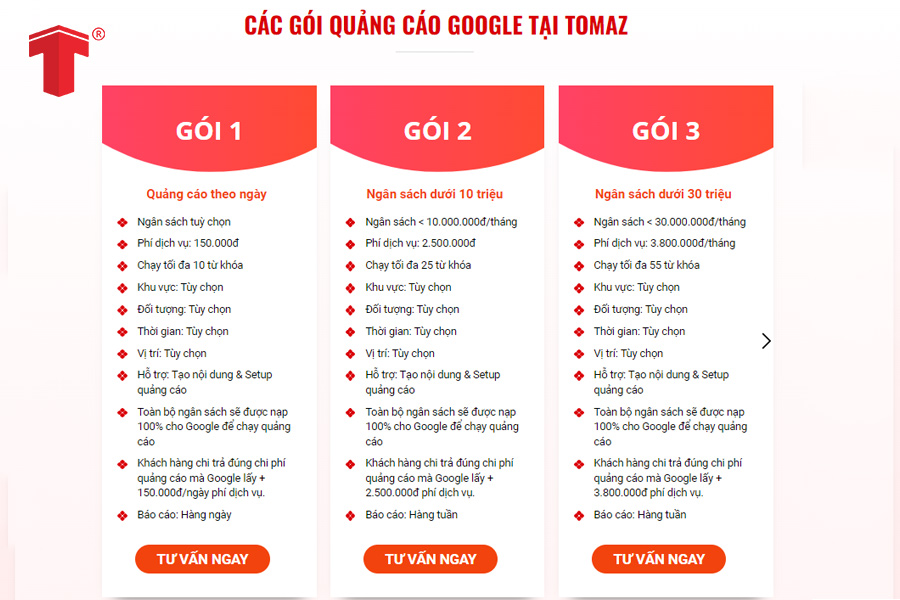 dịch vụ quảng cáo google