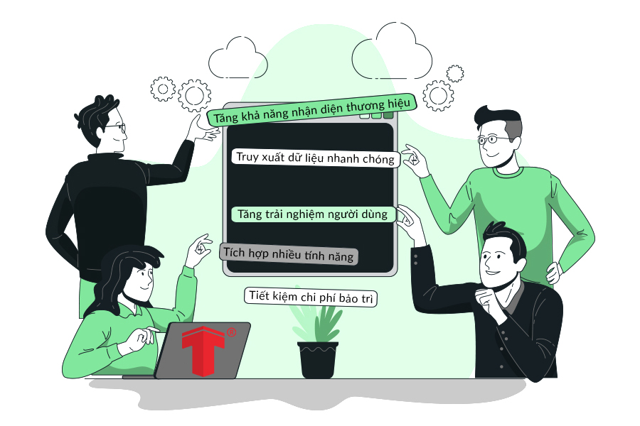 thiết kế web app