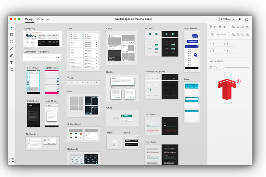 thiết kế web app
