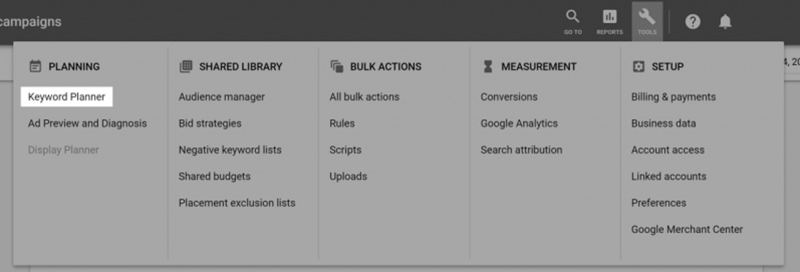 keyword google