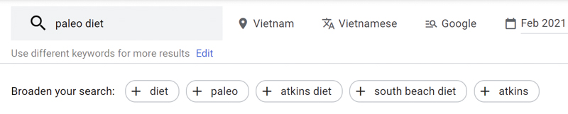 keyword google