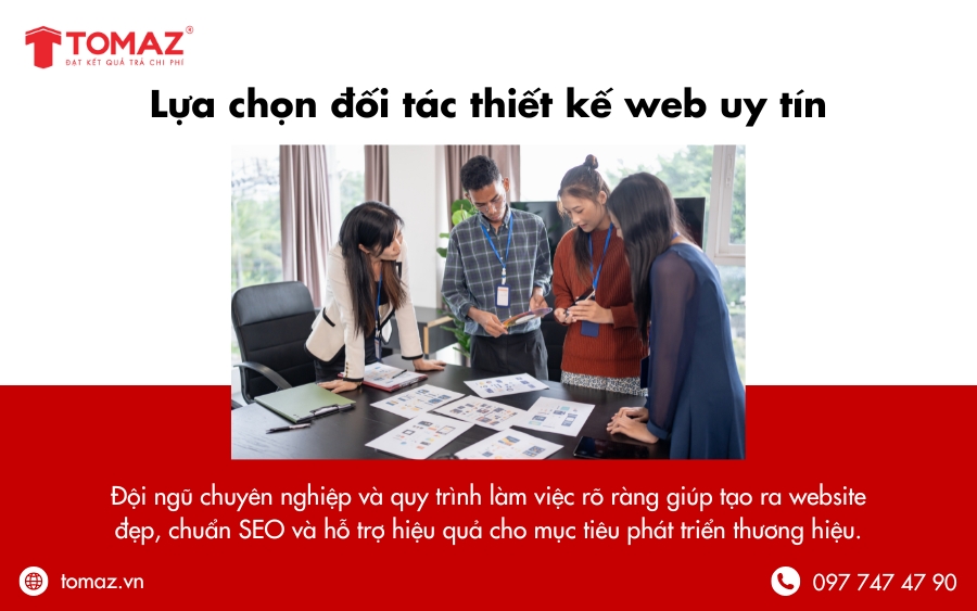 Các công ty thiết kế web hàng đầu Việt Nam có đội ngũ thiết kế chuyên nghiệp và quy trình làm việc rõ ràng