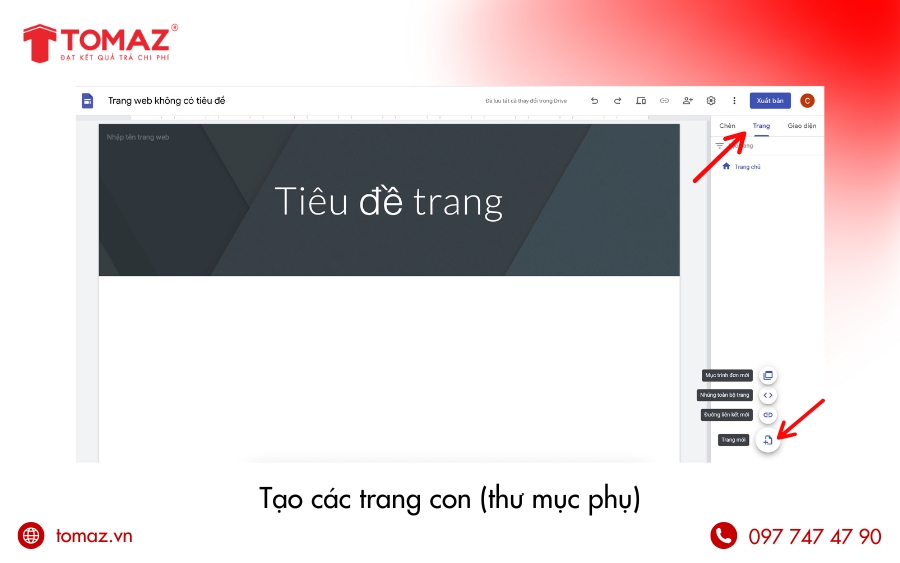 Cách tạo web miễn phí trên Google Sites với giao diện kiểu mới