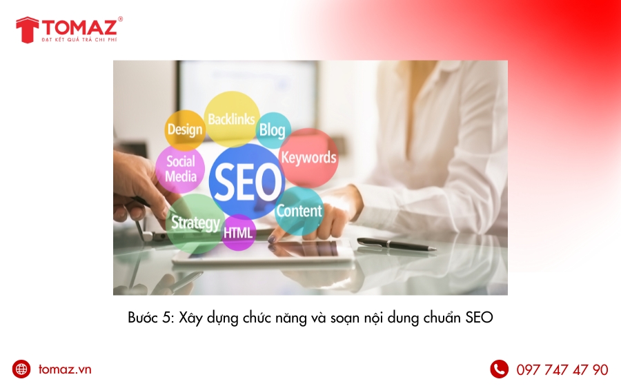 Cách xây dựng trang web theo quy trình - Bước 5