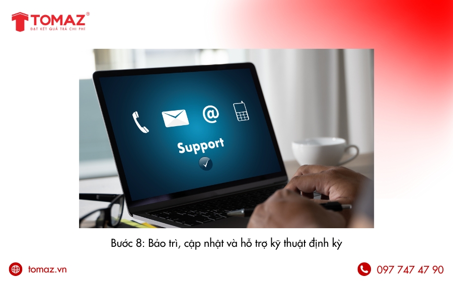 Cách xây dựng trang web theo quy trình - Bước 8