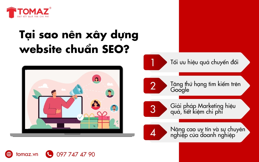 Lý do nên xây dựng website chuẩn SEO