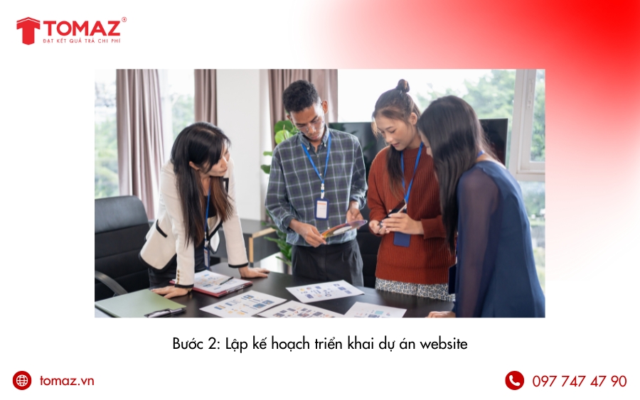 Cách xây dựng trang web theo quy trình - Bước 2