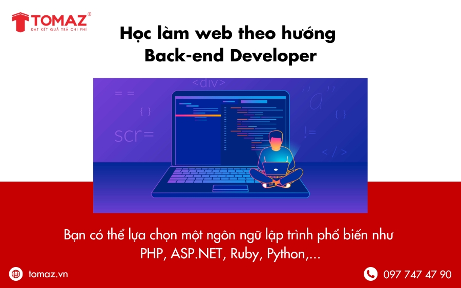 Xác định ngôn ngữ lập trình phù hợp để học làm web hiệu quả