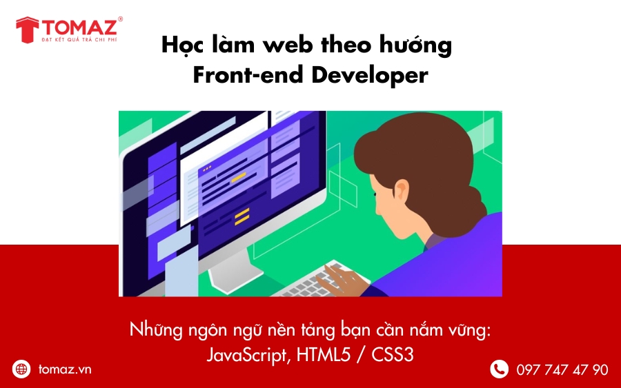 Xác định ngôn ngữ lập trình phù hợp để học làm web hiệu quả