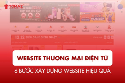Hướng dẫn 6 bước xây dựng website thương mại điện tử hiệu quả