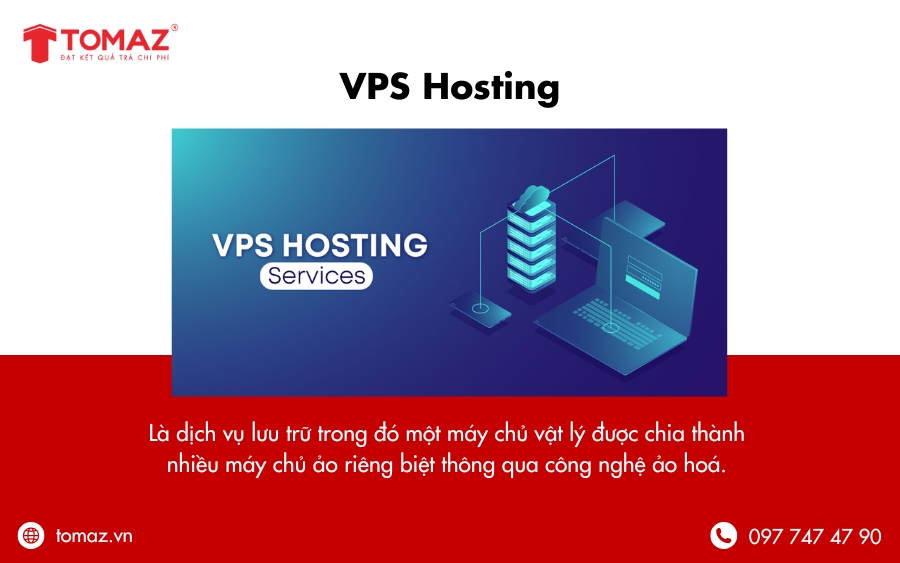Các loại Hosting phổ biến hiện nay - VPS Hosting