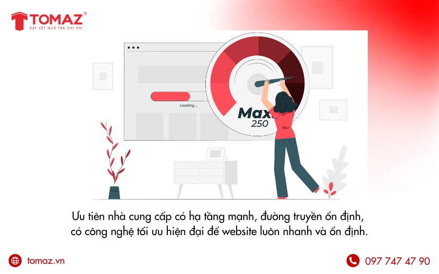 Tiêu chí quan trọng khi mua hosting chất lượng - Tốc độ tải trang