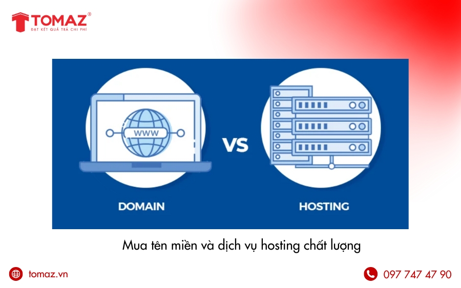 Cách tạo website bằng WordPress có phí - Mua tên miền và hosting