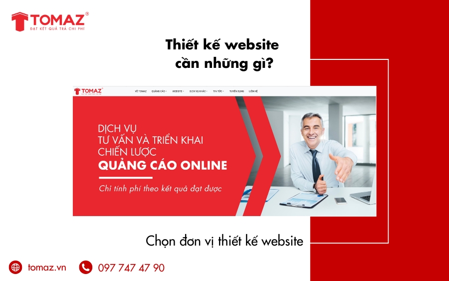 Thiết kế website cần những gì - Đơn vị thiết kế