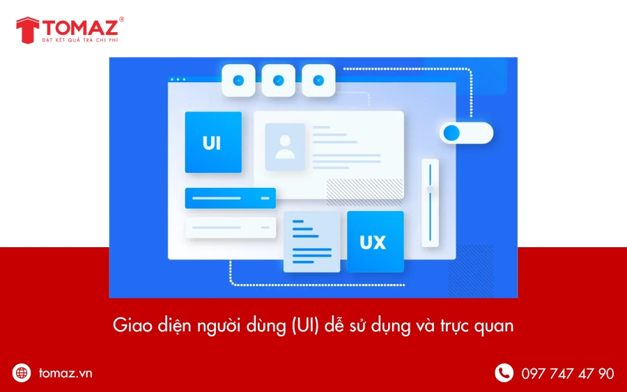 Thiết kế website cần những gì - Thiết kế giao diện người dùng