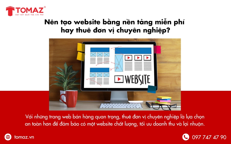  Nên thiết kế website miễn phí dung lượng lớn hay thuê đơn vị chuyên nghiệp