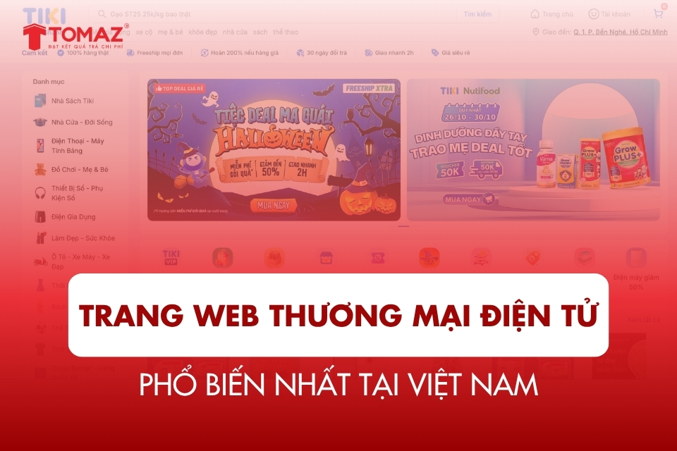 Top 5 Trang Web Thương Mại Điện Tử Phổ Biến Nhất Tại Việt Nam