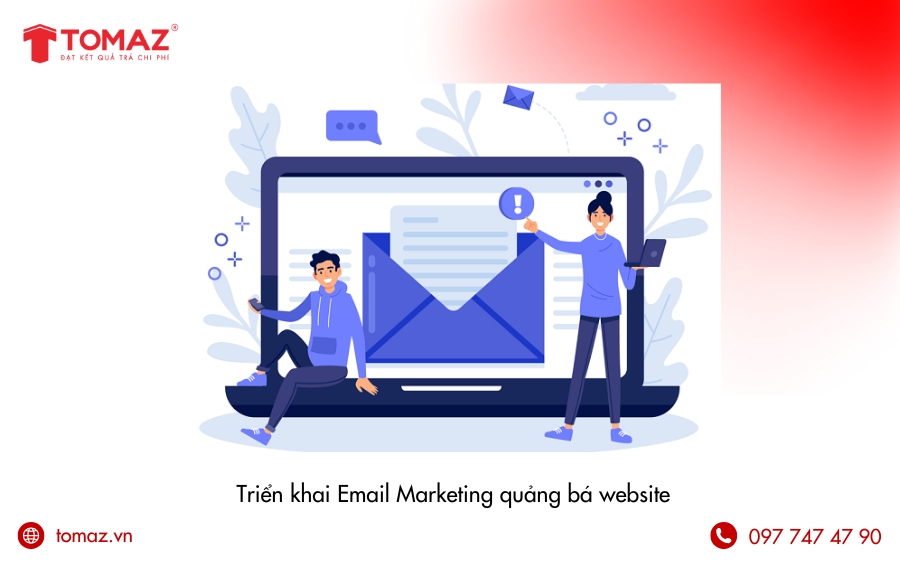 Triển khai Email Marketing quảng bá website