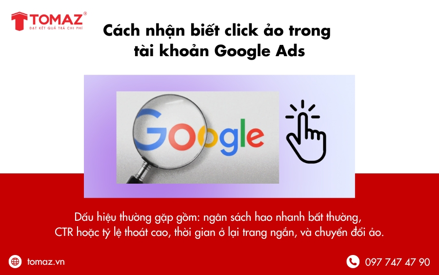 Cách nhận biết click ảo trong tài khoản Google Ads