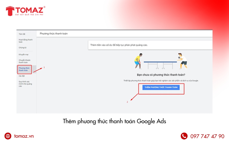 Hướng Dẫn Thêm Phương Thức Thanh Toán Trên Google Ads
