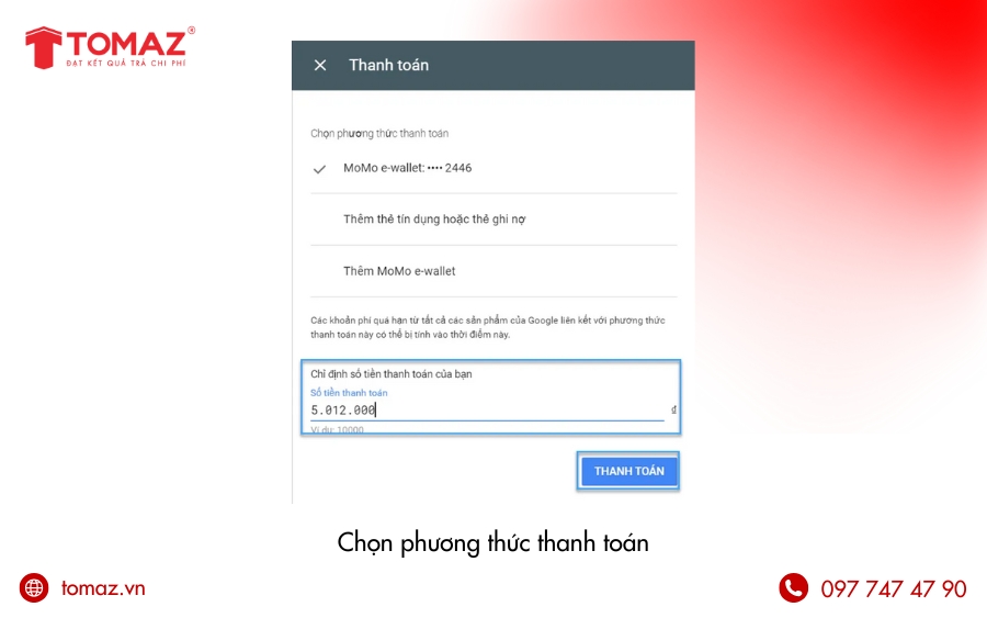 Hướng Dẫn Nạp Tiền Vào Google Ads