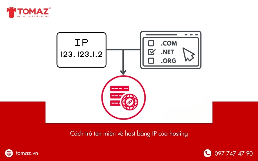  Cách trỏ tên miền về host bằng IP của hosting